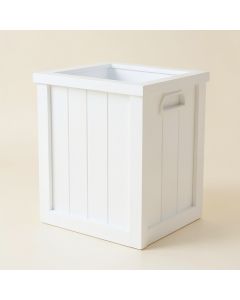 Brook Crest Closed Outdoor Storage Box - White (synthetic illustration; no displayed measurements)