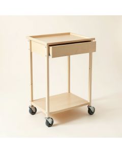 Ridge Bend Empty Rolling Workshop Cart - Beige (synthetic illustration; no displayed measurements)