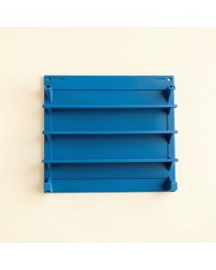 Rowan Bend Empty Wall-Mounted Tool Organizer Panel - Blue (synthetic illustration; no displayed measurements)