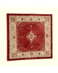 Leist Power Loom Red/Beige Rug (synthetic illustration; no displayed measurements)