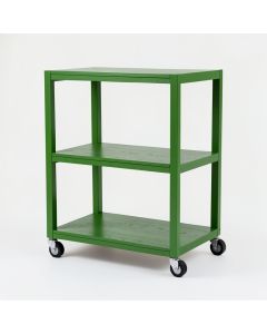 Cove Dale Empty Rolling Workshop Cart - Green (synthetic illustration; no displayed measurements)