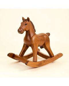 Wooden Rocking Horse (synthetic illustration; no displayed measurements)
