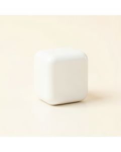 Oak Arc Cabinet Knob Without Packaging - White (synthetic illustration; no displayed measurements)