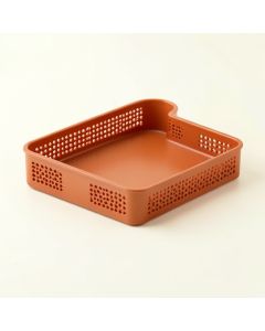 Hazel Arc Empty Under-Desk Cable Tray (synthetic illustration; no displayed measurements)