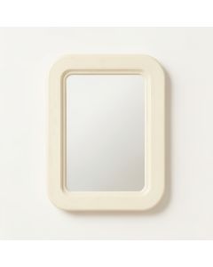 Lake Arc Framed Wall Mirror - Cream (synthetic illustration; no displayed measurements)