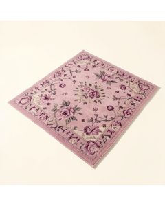 Floral Pink/Plum Area Rug (synthetic illustration; no displayed measurements)