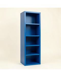 Heath Dell Narrow Cubby Tower - Blue (synthetic illustration; no displayed measurements)