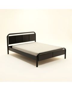 Steel Bed Frame (synthetic illustration; no displayed measurements)