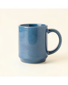 Clay Crest Ceramic Mug - Blue (synthetic illustration; no displayed measurements)