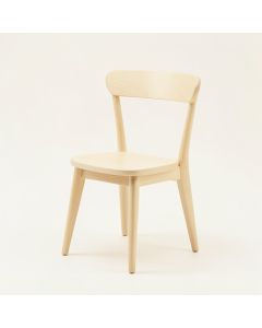 Elm Edge Dining Chair - Ivory (synthetic illustration; no displayed measurements)