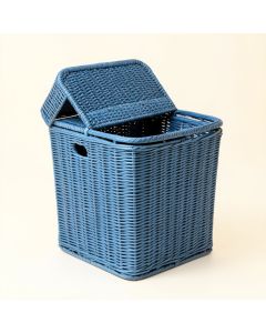 Summit Crest Laundry Hamper - Blue (synthetic illustration; no displayed measurements)