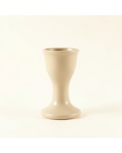 Fern Bend Empty Candle Holder - Beige (synthetic illustration; no displayed measurements)