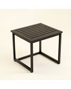 Ridge Brook Compact Balcony Table - Black (synthetic illustration; no displayed measurements)