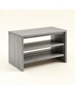 Bay Canyon Shoe Storage Bench - Gray (synthetic illustration; no displayed measurements)