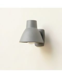 Glen Crossing Wall Sconce Mounted On A Plain Wall - Gray (synthetic illustration; no displayed measurements)