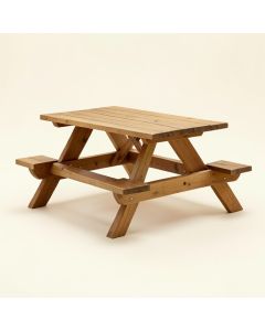 Bartol Picnic Table (synthetic illustration; no displayed measurements)