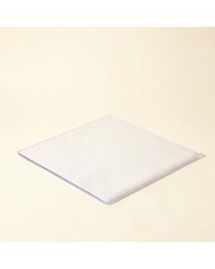 Polycarbonate Medium Pile Carpet Straight Edge Chair Mat (synthetic illustration; no displayed measurements)