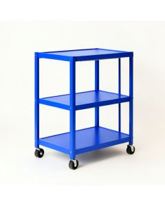 Dawn Branch Empty Rolling Workshop Cart - Blue (synthetic illustration; no displayed measurements)