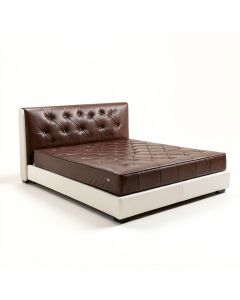 Salina Tufted Upholstered Low Profile Platform Bed (synthetic illustration; no displayed measurements)