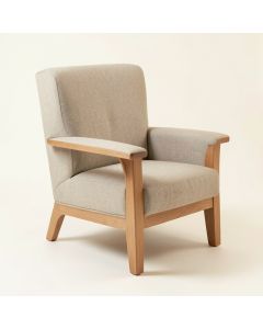 Queenswood 34 '' Wide Wingback Chair (synthetic illustration; no displayed measurements)
