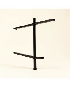 Heavy Duty Wall Mounted Ski/Snowboard Rack (synthetic illustration; no displayed measurements)