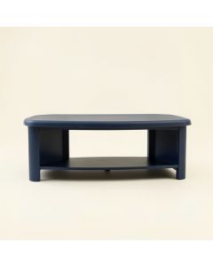 Clay Arc Narrow Outdoor Storage Bench (synthetic illustration; no displayed measurements)
