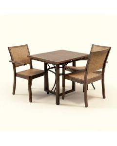 Mosaic Outdoor 3-Piece Bistro Set (synthetic illustration; no displayed measurements)