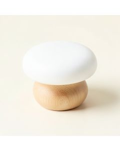 Hazel Branch Cabinet Knob Without Packaging - White (synthetic illustration; no displayed measurements)