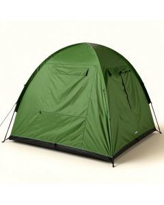 Outdoor Waterproof Camping 4 Person Tent (synthetic illustration; no displayed measurements)