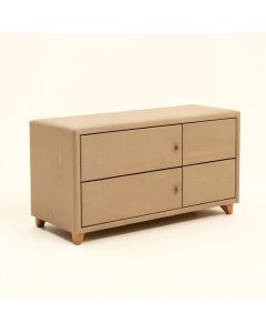 Alexandria Wood Drawers/Shoe Storage Bench (synthetic illustration; no displayed measurements)
