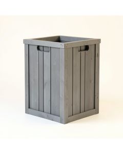 Clay Bluff Closed Outdoor Storage Box - Gray (synthetic illustration; no displayed measurements)