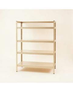 Briar Bend Empty Seed-Starting Shelving Unit Without Lights - Beige (synthetic illustration; no displayed measurements)