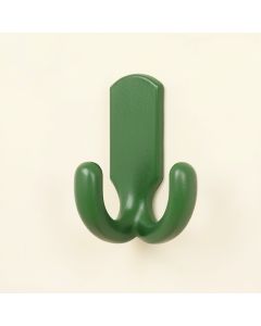 Wren Arc Wall-Mounted Robe Hook - Green (synthetic illustration; no displayed measurements)