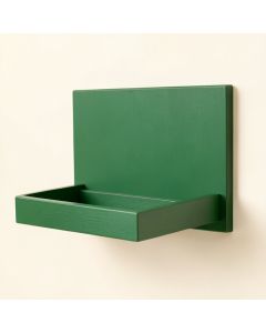 Hazel Crest Empty Wall-Mounted Tool Organizer Panel - Green (synthetic illustration; no displayed measurements)