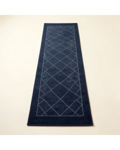 Meadow Bluff Narrow Runner Rug - Navy (synthetic illustration; no displayed measurements)