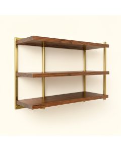 Haden Mid-Century Wall Shelf (synthetic illustration; no displayed measurements)