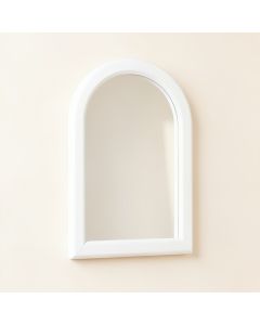 Spruce Bridge Framed Wall Mirror - White (synthetic illustration; no displayed measurements)