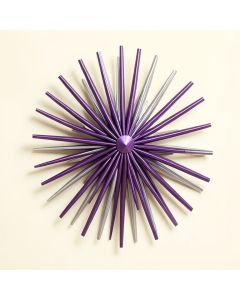 Abstract Starburst Wall Décor (synthetic illustration; no displayed measurements)