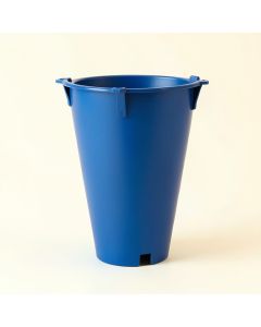 Hill Canyon Empty Railing Planter With Integral Brackets - Blue (synthetic illustration; no displayed measurements)