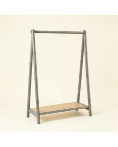 Stone Brook Empty Garment Rack - Gray (synthetic illustration; no displayed measurements)