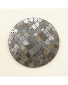 0.9 '' X 0.9 '' Metal Penny Round Mosaic Wall Tile (synthetic illustration; no displayed measurements)