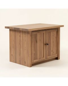 Serita Kitchen Island Solid Wood (synthetic illustration; no displayed measurements)