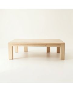 Oak Bridge Coffee Table - Beige (synthetic illustration; no displayed measurements)