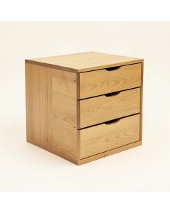 3 Drawer Storage Chest (synthetic illustration; no displayed measurements)