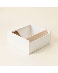 Olive Bluff Low Toy Storage Unit - White (synthetic illustration; no displayed measurements)