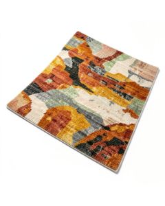 Abstract Multicolor Area Rug (synthetic illustration; no displayed measurements)