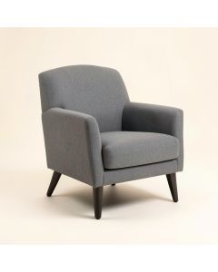Iolanta Upholstered Parsons Chair In Gray (synthetic illustration; no displayed measurements)