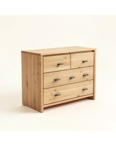 Westhoff 70 '' Wide 6 Drawer Pine Wood Sideboard (synthetic illustration; no displayed measurements)