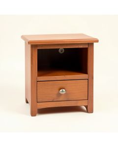 Pine Field Nightstand - Terracotta (synthetic illustration; no displayed measurements)