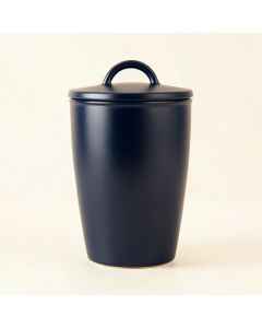 Maple Dale Storage Canister With Lid - Navy (synthetic illustration; no displayed measurements)